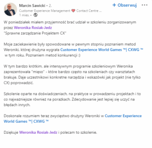 Opinie LinkedIn